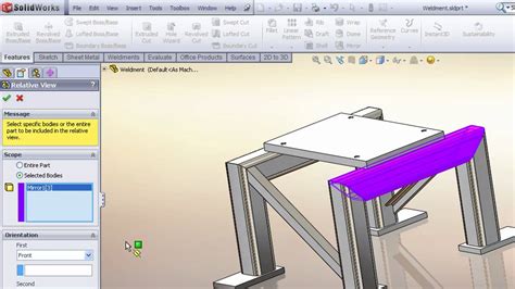 Creating Weldment Details In Solidworks Drawings Youtube