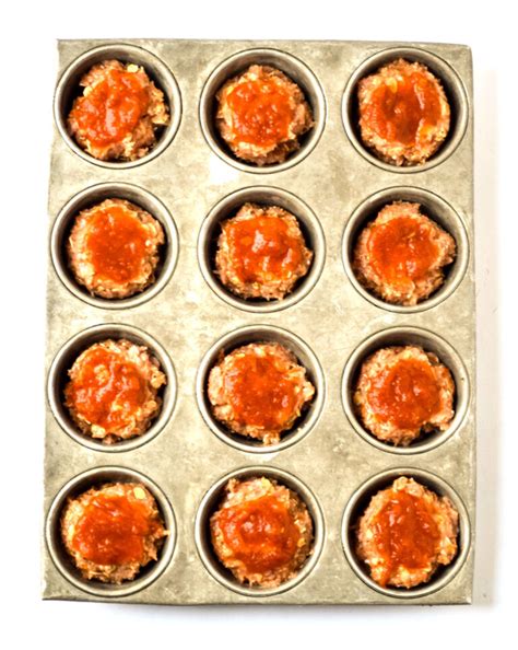 Easy Mini Turkey Meatloaf Muffins Gluten Free Tastythin