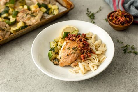 Sheet Pan Chicken Thighs With Lemon And Thyme Cook Smarts