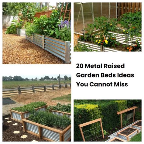 20 Metal Raised Garden Beds Ideas You Cannot Miss | SharonSable