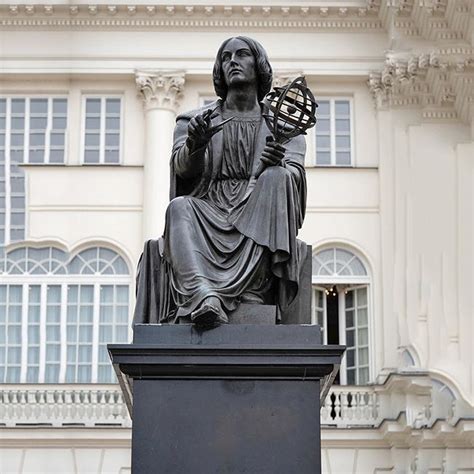 Nicolaus Copernicus statue Warsaw