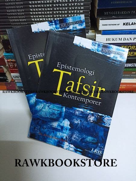 Epistimologi Tafsir Kontemporer Abdul Mustaqim Lazada Indonesia