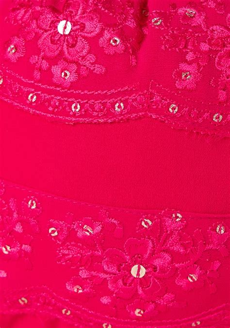 Buy Women Hot Pink Sequin Embroidered Potli Potlis Indya