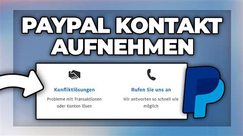 Paypal Kontaktieren Support Anschreiben Konfliktl Sung Tutorial