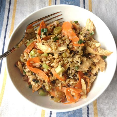 Chicken And Wild Rice Salad W Almonds