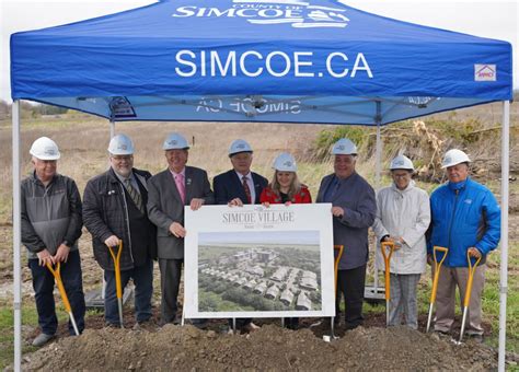 County of Simcoe breaks ground on Simcoe Village Campus Redevelopment ...