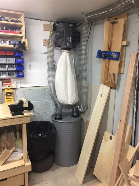 Took A Harbor Freight Dust Collector And Converted To A Two Stage