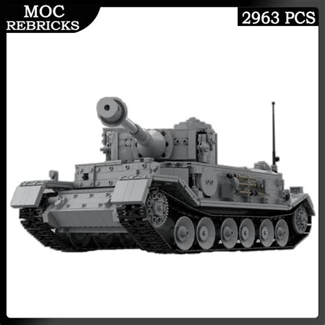 Ww Ii Tanque Pesado Alem N De Armas Panzerkampfwagen Vi Tiger P Moc