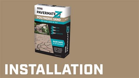 Pavermate Z3™ Installation Youtube