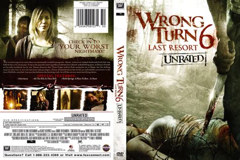 Wrong Turn 6 Last Resort R1 Dvd Cover Dvdcover