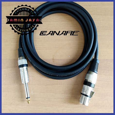 KABEL MICROPHONE KABEL JACK XLR FEMALE TO AKAI 2 METER SIPLah