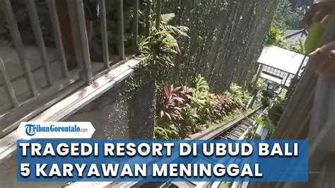 Kronologi Kecelakaan Tali Lift Putus Di Resort Ubud Bali 5 Karyawan