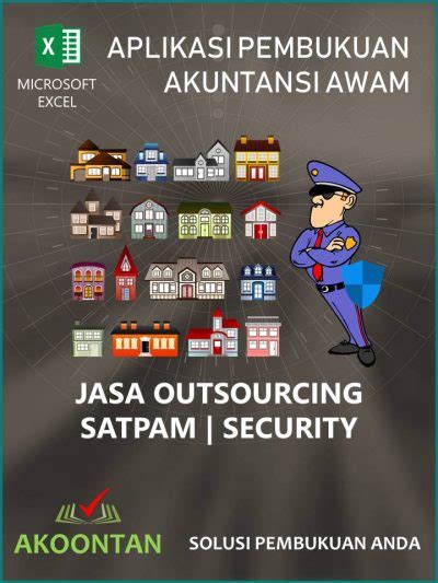 AK232 AW XL AKUNTANSI JASA OUTSOURCING SATPAM SECURITY Akoontan