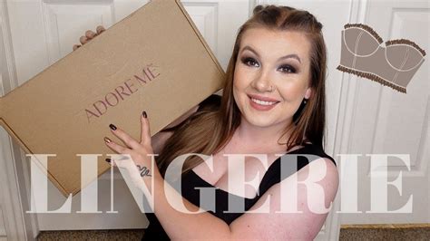 HUGE ADORE ME LINGERIE HAUL BUT MAKE IT PLUS SIZE YouTube