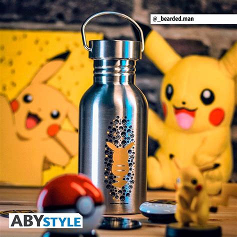 Pokemon Canteen Steel Bottle Pikachu