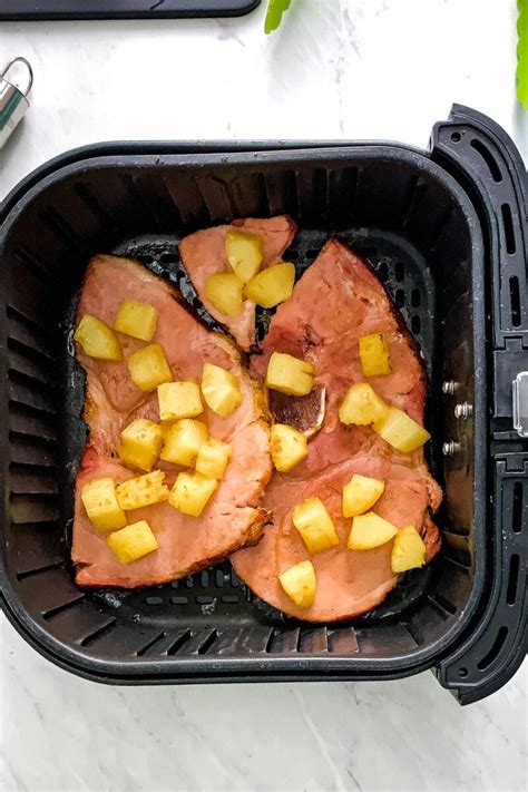 Air Fryer Ham Steak With Pineapple Upstate Ramblings