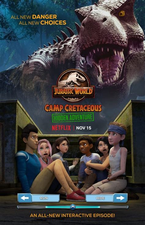 Jurassic World Camp Cretaceous Goes Interactive With Trailer For