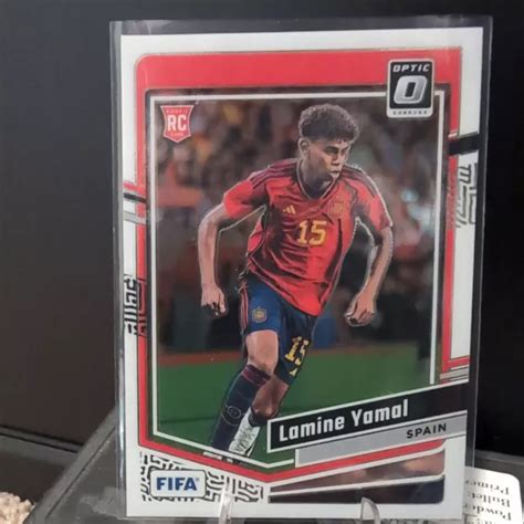 2023 24 LAME OPTIQUE Panini Donruss Yamal Rookie 54 Espagne EUR 1 87