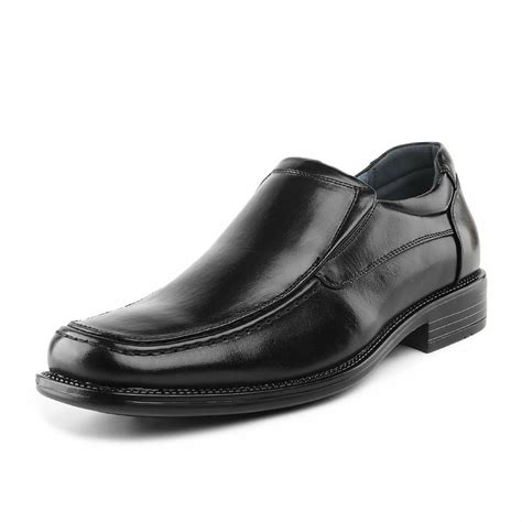 Bruno Marc Mens Leather Lined Square Toe Formal Dress Loafers Slip On Shoes Us Ebay