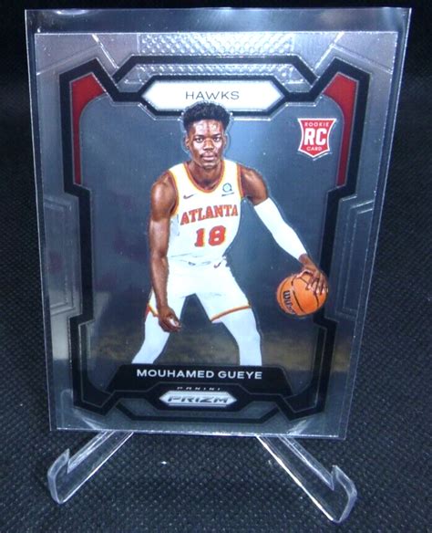 2023 24 Panini Prizm Basketball Mouhamed Gueye Rookie Card 157 HAWKS