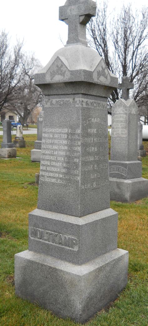 Catherine Huchtons Holtkamp Find A Grave Memorial