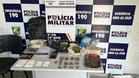 Sorriso Pm Fecha Armaz M De Fac O E Apreende Maconha Coca Na E