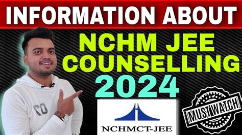 Information About Nchmct Jee Counselling Process Ihm Counselling