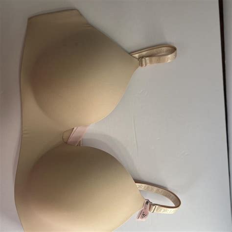 Victoria S Secret Gold Demi Bra Lingerie Depop
