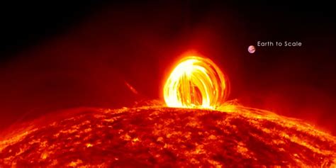 Video Of The Suns Plasma Rain Is Both Beautiful And Terrifying