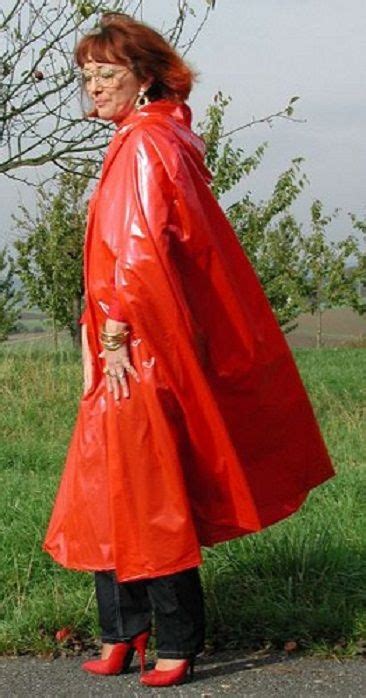 Gewappnet für den Frühling Pvc Raincoat Plastic Raincoat Poncho