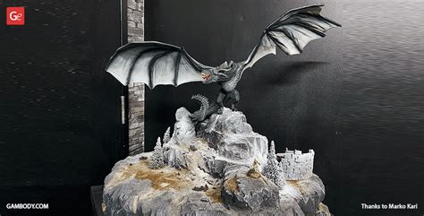 Viserion Ice Dragon 3d Printing Figurine Shop Clearance | www.pinnaxis.com