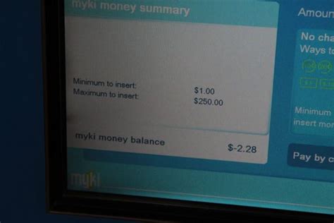 Run your Myki card into a negative balance then throw it away! - Wongm's Rail Gallery