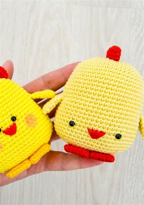 Pollito De Pascua PDF Amigurumi Patrón Gratis Lovelycraft