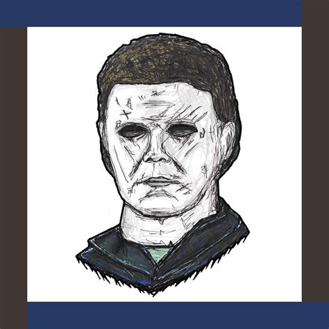 Michael Myers Illustration Oc Rhalloweenmovies