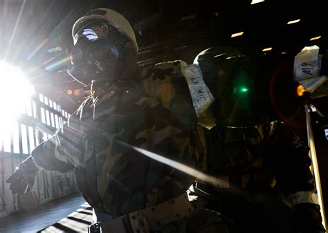 Airmen Practice Cca Procedures Ellsworth Air Force Base Display