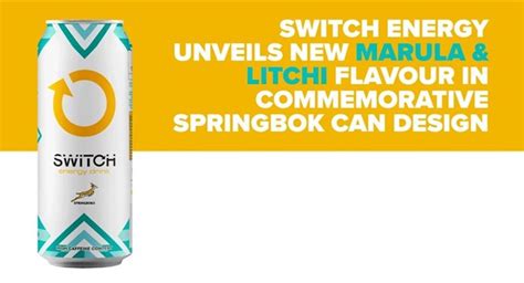 Switch Energy Unveils New Marula And Litchi Flavour In Commemorative