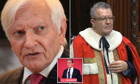 Harvey Proctor Demands Keir Starmer Apologise For Nominating Tom Watson