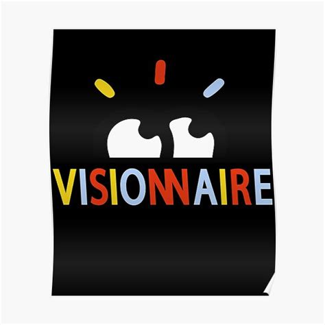 Bigflo Et Oli Visionnaire Poster For Sale By Sagore Redbubble