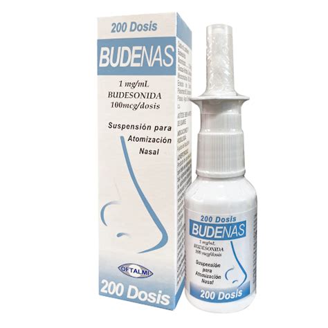 Budesonida Serve Para Desentupir O Nariz - Budesonida Budenas 1mg/ml100mcg/200 dosis Oftalmi