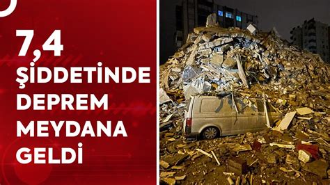 SON DAKİKA KAHRAMANMARAŞ TA 7 4 BÜYÜKLÜĞÜNDE DEPREM OLDU TV100 HABER