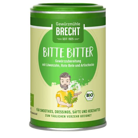 Bio Bitte Bitter Von Gew Rzm Hle Brecht Bei Greenist De