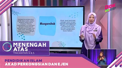 Menengah Atas 2022 Klip Pendidikan Islam Akad Perkongsian Dan