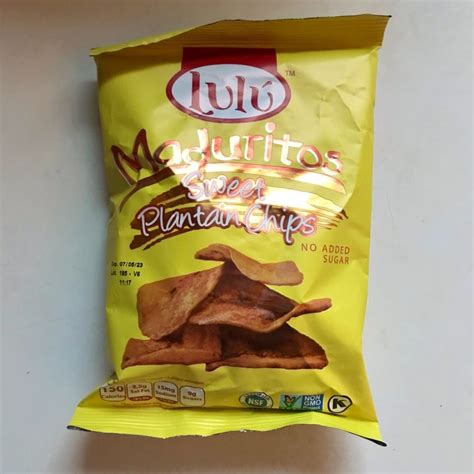 Lulu Maduritos Sweet Plantain Chips Review Abillion