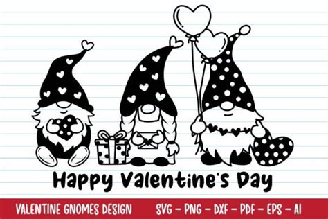 Gnome Valentine Svg Valentines Svg Love Graphic By Dakhashop · Creative Fabrica