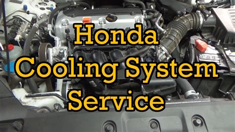 Honda Coolant Flush Vs Replacement Engine Coolant The Ri