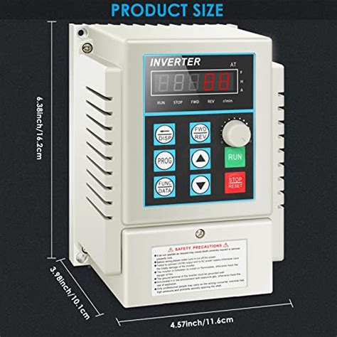 Xcfdp Ac 220v075kw 1hp Variable Frequency Drive5a Vfd