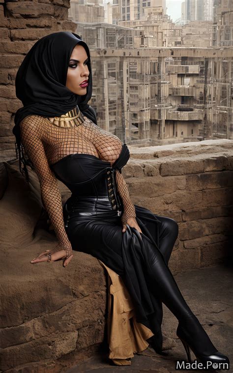 Porn Image Of Egyptian Cyberpunk Spreading Pussy Lips Goth Niqab Tanned