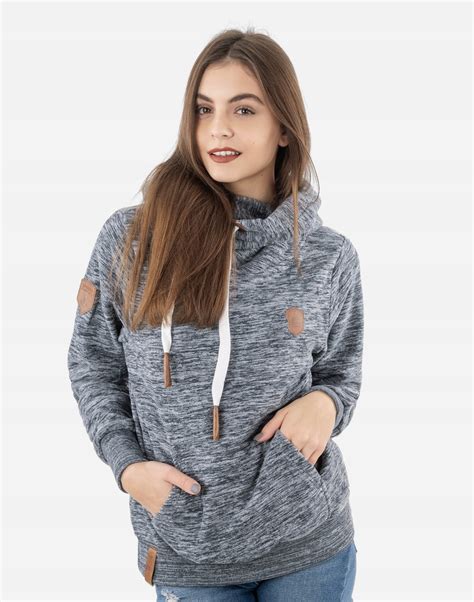 Bluza Polarowa Damska Polar Z Kapturem 65656 4 XL 7733731900