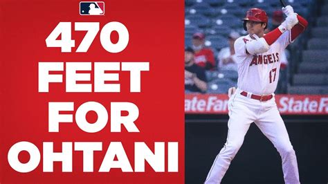 470 FEET FOR OHTANI Shohei Ohtani CRUSHES A LONG Homer Against The