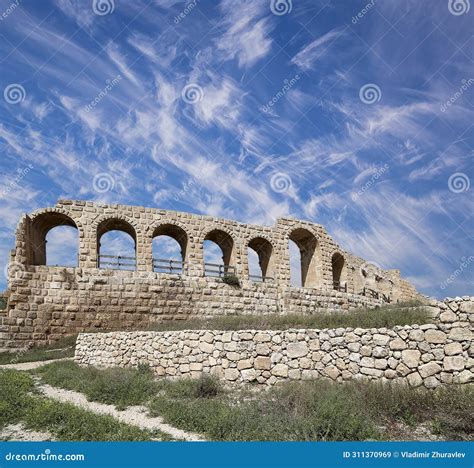 Roman Ruins In The Jordanian City Of Jerash Gerasa Of Antiquity